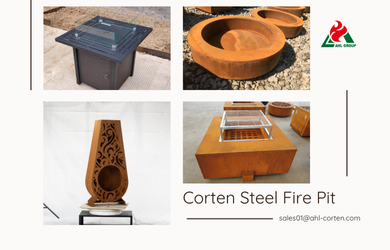 Corten Steel Fire Pit